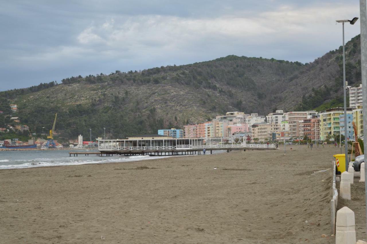 Blini Seaside Apartment Shengjin Bagian luar foto