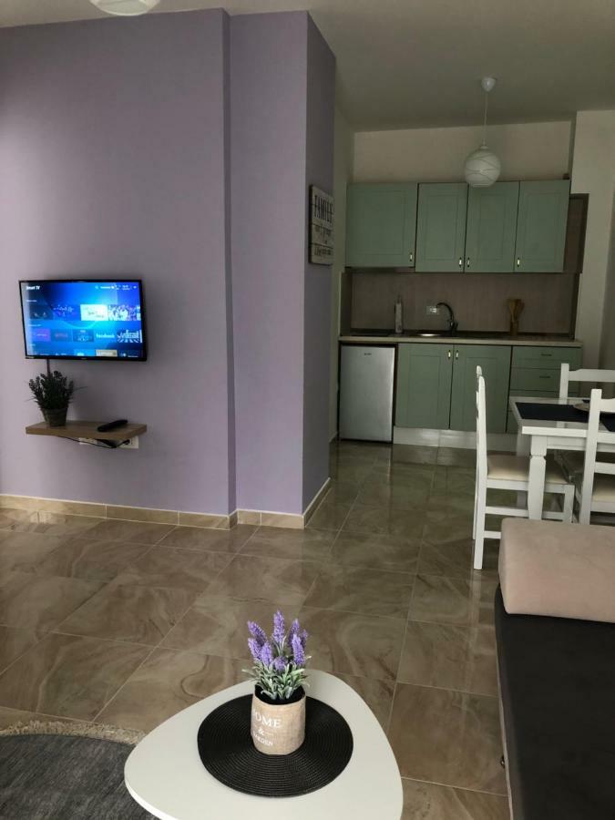 Blini Seaside Apartment Shengjin Bagian luar foto